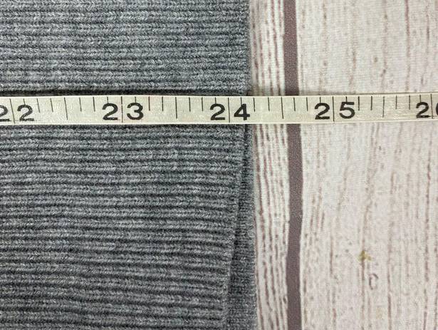 Terra & Sky women 1X 16W-18W sweater vest lightweight v-cut grey