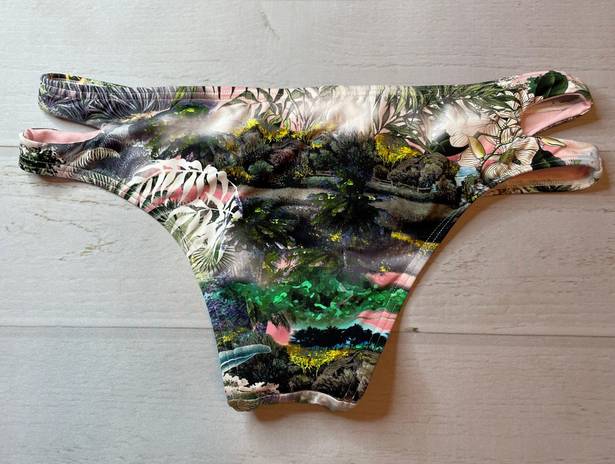 The Bikini Lab NWOT -  - Women’s Tropical Print Bikini Bottom