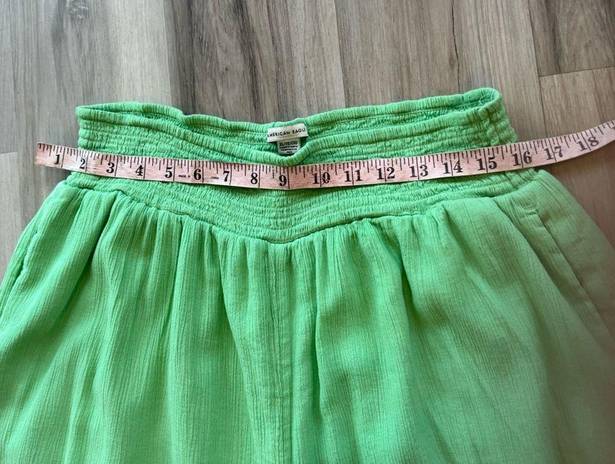 American Eagle  XL Green Wide Leg Pants