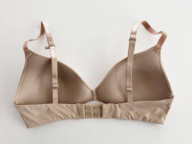 Krass&co [True & .] Uniform Nude Wirefree Padded T-Shirt Bra Wireless Size Small S