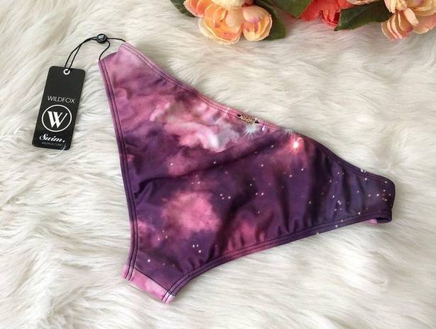 Wildfox  Purple Bikini Bottoms Firework NWT