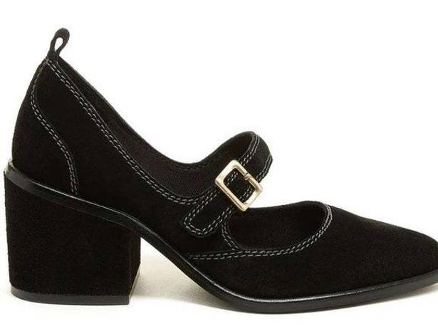 Kelsi Dagger  Brooklyn Elm Mary Jane Heels size 9.5 Black suede New