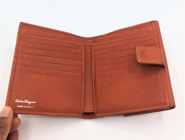 Salvatore Ferragamo  Burnt Orange Authentic WALLET Very Good Condition