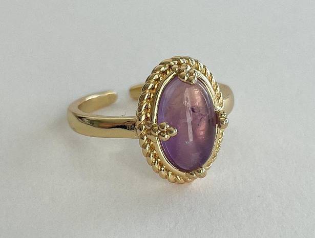 Amethyst Established Jewelry Gold Victorian Purple  Ring