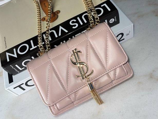 New "The Bougie" Quilted Chain Tassel Shoulder Bag