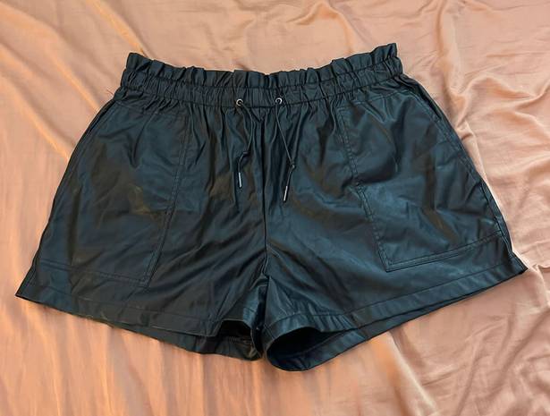 Anienaya Faux Leather Shorts