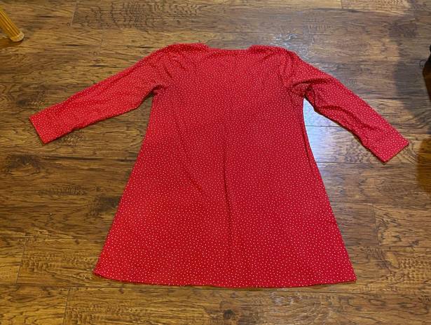 Carole Hochman Carols Hochman Red Sleep Shirt