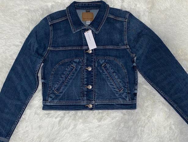 American Eagle NWT  cropped jean jacket size S