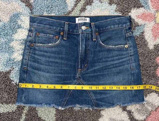 AGOLDE  Jeanette Denim Skirt Size 24