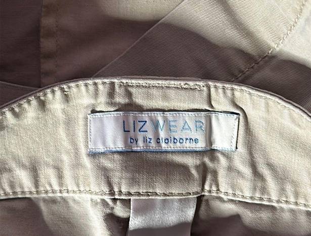 Liz Claiborne LIZWEAR Tan Shorts  Size 12