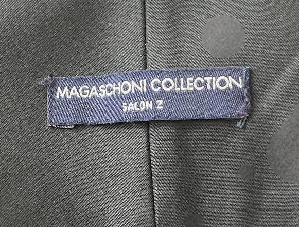 Magaschoni 00s  COLLECTION Vintage Black Straight Leg Dress Pants