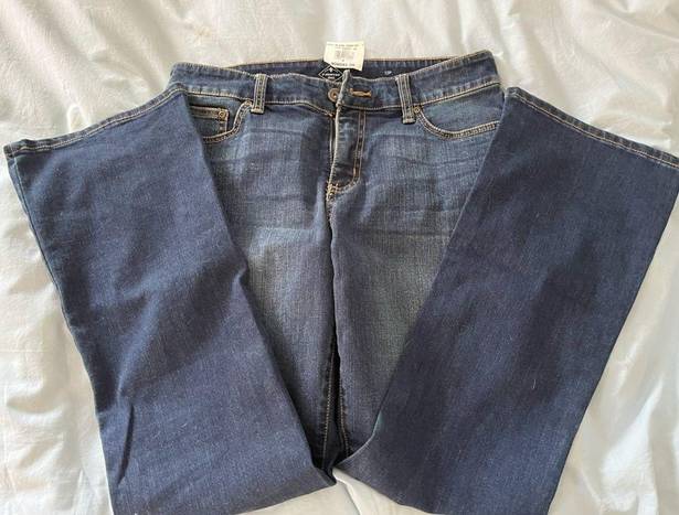 St. John’s Bay NWT:  bootcut leg 12 petite jeans