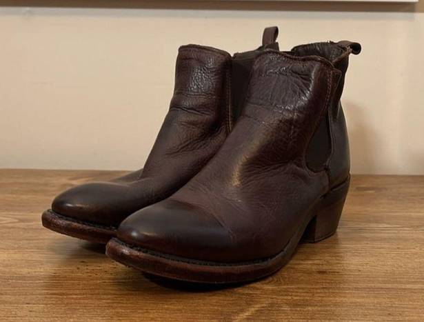 Krass&co Vintage Shoe  Brown Leather Chelsea Boots