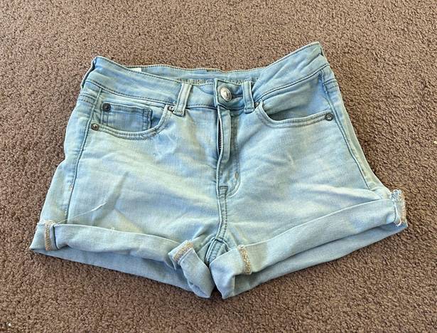 American Eagle High Rise Shortie Shorts