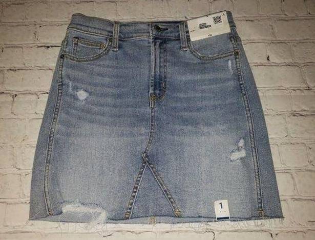 Krass&co Nwt Arizona Jean  Jrs Size 1 Denim Jean Skirt