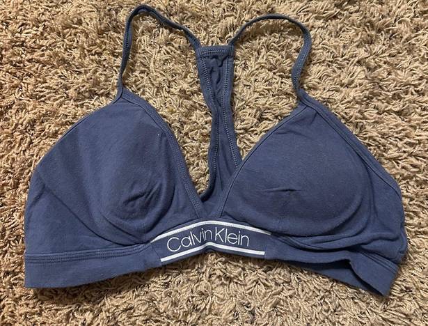 Calvin Klein Blue Bralette