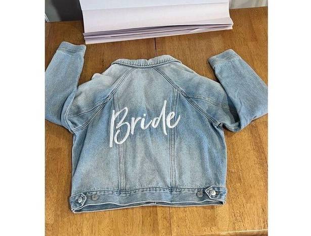 Madewell  "BRIDE" JEAN JACKET WOMENS SIZE XS