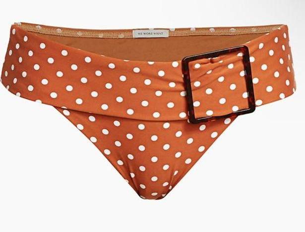 We Wore What  Annie Polka Dot Bikini Bottoms