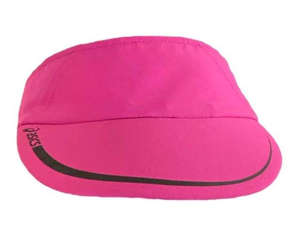 ASICS  Women's Hat Pink Adjustable Cap Visor Baseball Golf Running Gym Tennis NWT