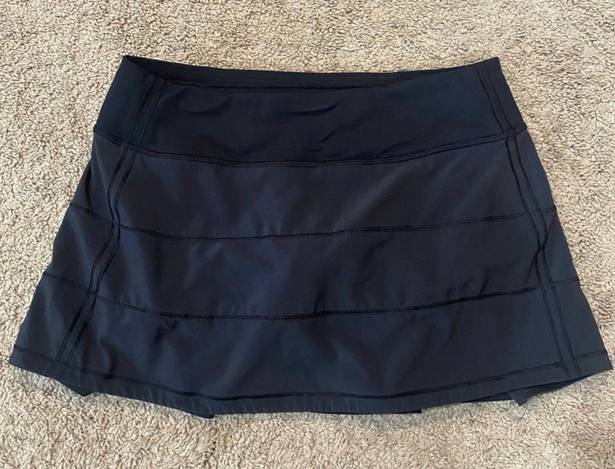 Lululemon Pace Rival Mid-Rise Skirt Black