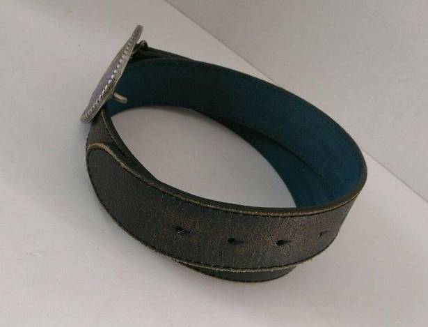 Vera Pelle Buckle Italia Genuine Leather  Belt Small 30-32”