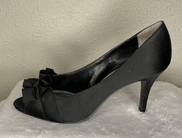 Apt. 9  Open Toe Black Heel Size 8.5 