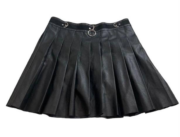 Dolls Kill Current Mood by  Spade Pleated Mini Skirt