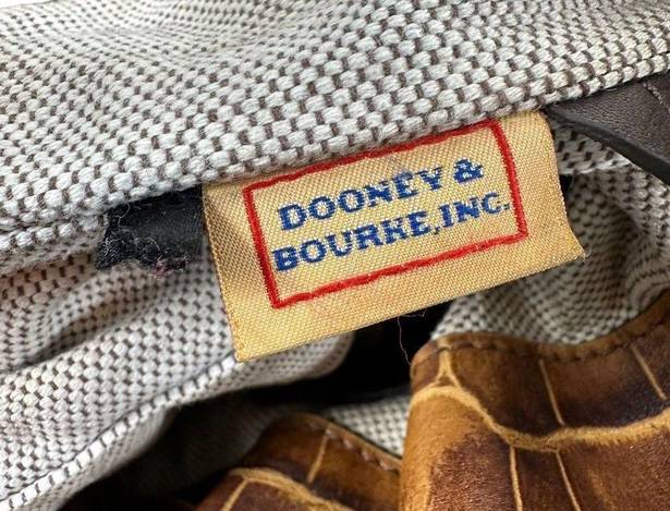 Dooney & Bourke  Leather Logo Lock Shoulder Bag