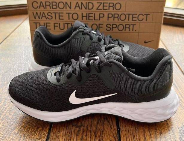 Nike  Revolution 6 Next Nature (NN) Running Shoes Black DC3729-003 Womens Size 7