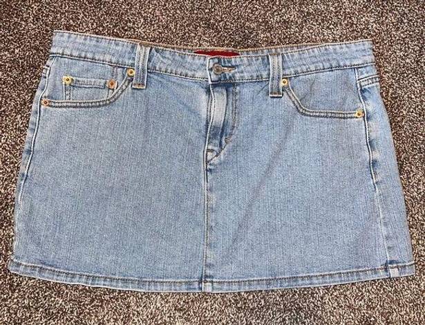 Levi’s Levi's Vintage Low Slouch Jean Skirt size 15JR