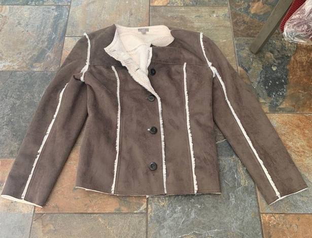 J.Jill  Faux Shearling Ranch Jacket