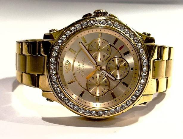 Juicy Couture Authentic  Gold-tone Stella Watch