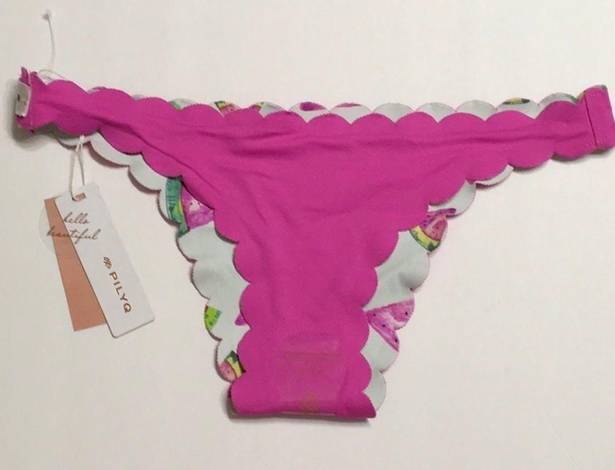 PilyQ New.  Fresca reversible wave teeny bottoms . Large