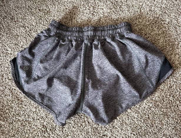 Lululemon Hotty Hot Short 2.5” Heather Grey