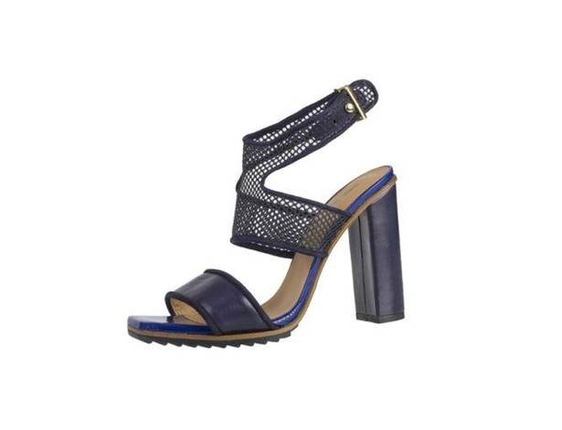 Lacoste  navy mesh heels