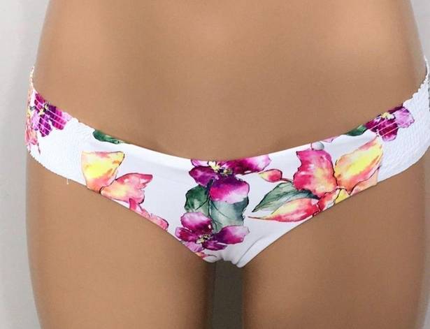 PilyQ New.  floral bikini set with reversible top. 2-way. NWOT