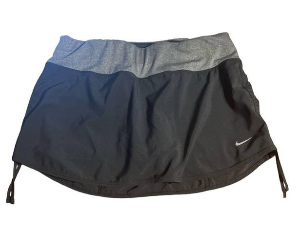 Nike  Women's Black Rival Stretch Running Tennis Skort Skirt size small