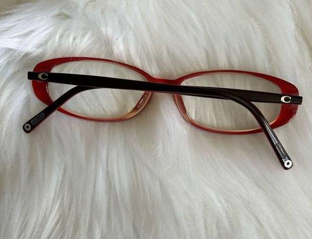 Coach  Brooke Eyeglasses 503 Mahogany Plastic Frame