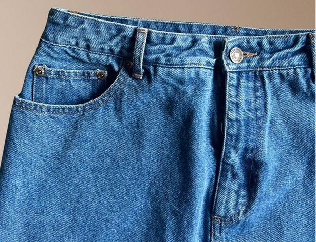 Newport News Vintage  Jeanology Collection 1980s Denim Skirt Size 10 100% Cotton