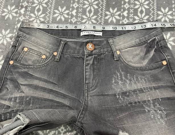 One Teaspoon OnexOneteaspoon Awesome Baggy Gray Ripped Jeans Size 25