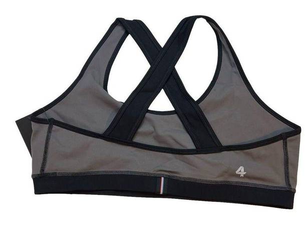 infinity Four Laps  Sports Bra Graphite Black XL New