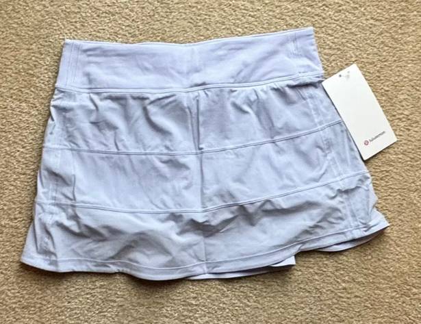 Lululemon NWT  Pace Rival Skirt Skort Light Blue 6 Tall