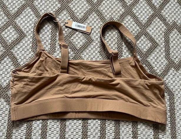 SKIMS  Ochre fits everybody scoop bralette NWT size 2X