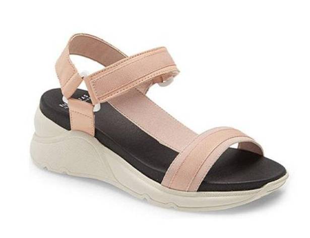 Soho Hispanitas Brenda Platform Wedge Sandal  Cameo