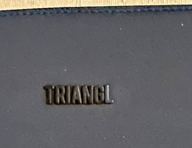 Triangl  Swimwear neoprene Navy clutch pouch travel NWOT