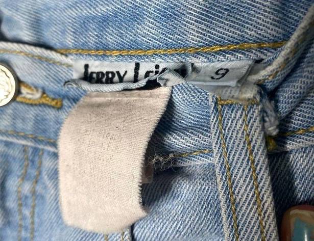 Jerry Leigh  Vintage 90s Looney Tunes Disco Jeans Light Wash Size 9 Cartoons