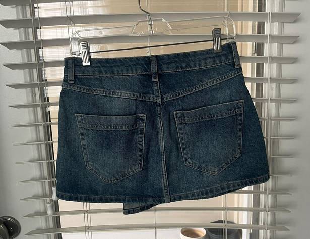 Free People Denim Mini Skirt