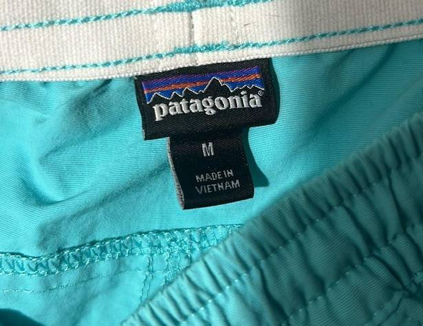 Patagonia  teal blue baggies shorts