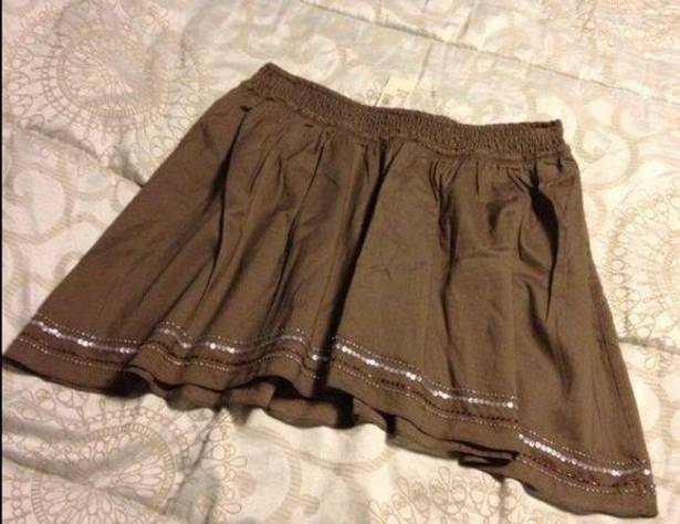 American Eagle  Outfitters Sequin trim skirt size M