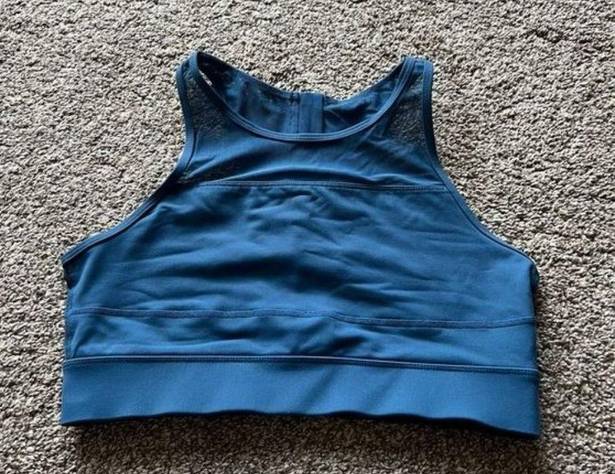 Zyia  Active HIgh Neck sports bra tank bra athletic one more rep XLARGE